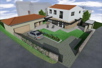 Zona Parenzo, casa con permesso di costruzione