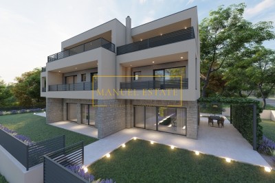 LUXUSIMMOBILIE ZU VERKAUF IN UMAG, ISTRIEN – HOCHWERTIGER NEUBAU MIT MEERBLICK! - in Gebäude