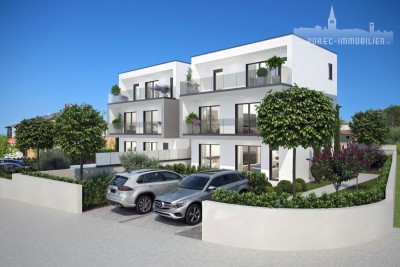 Dvojček z bazenom v fazi gradnje, s čudovitim pogledom na morje