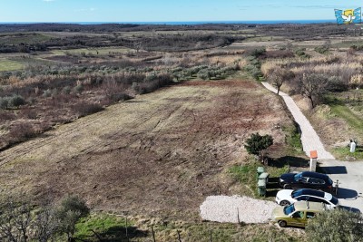 Istria, terreno edificabile per una casa bifamiliare, Buie