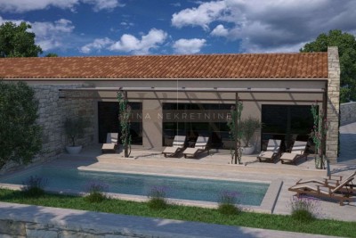 ISTRIA - SVETVINČENAT - DUE CASE CON PISCINA! OPPORTUNITÀ DI INVESTIMENTO!