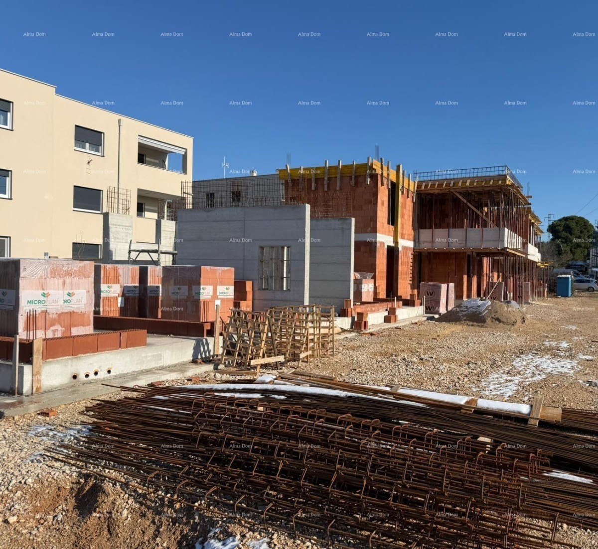 Verkauf von Wohnungen im Bau - neuer Wohnkomplex, Pula! Wohnung D zg A1