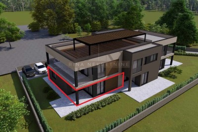 ISTRIEN – Wohnung mit Garten in einem Neubau in Poreč, LETZTE VERFÜGBARKEIT!