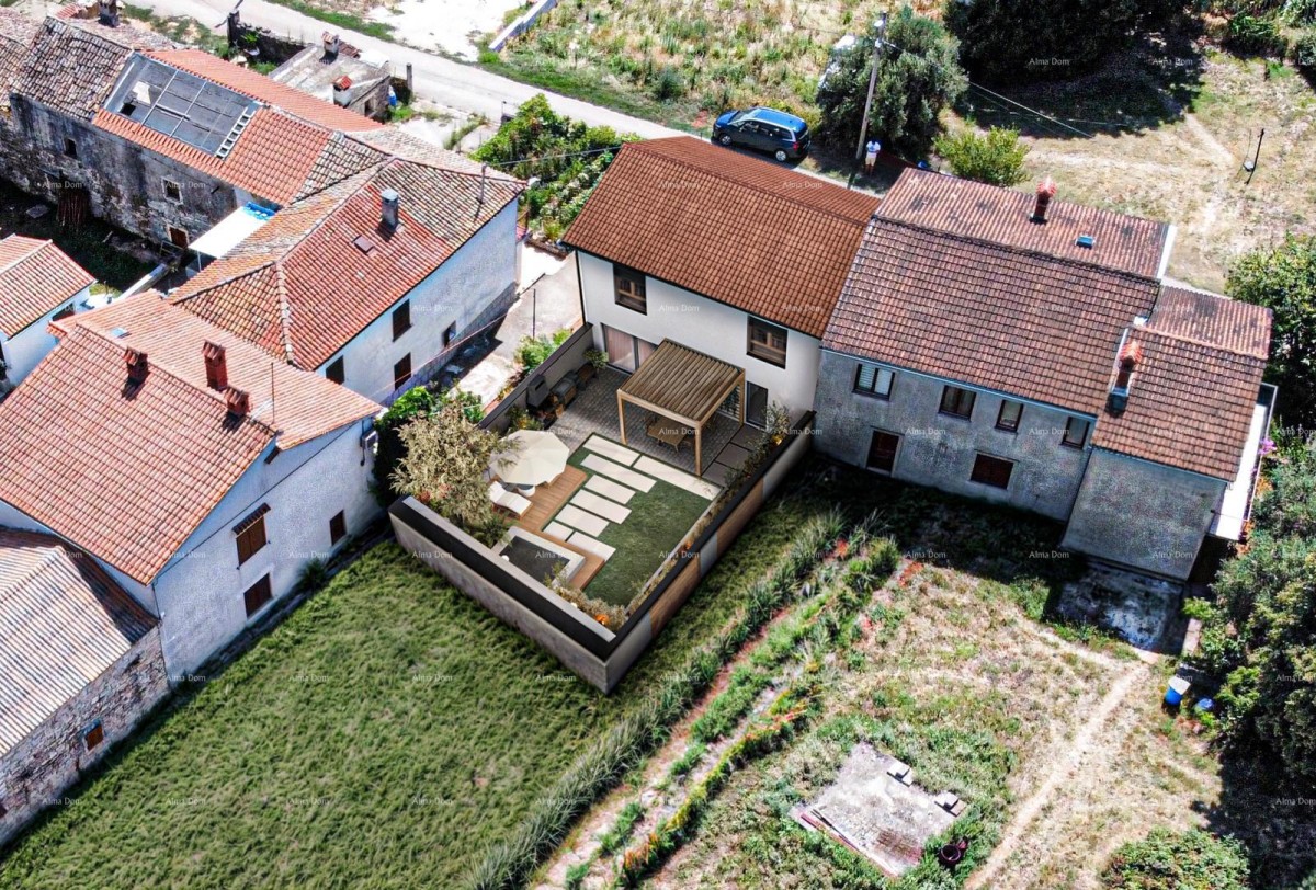 Grundstück für ein Einfamilienhaus 90m². Muntić.