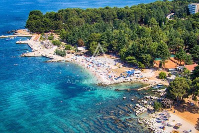 TERRENO EDIFICABILE A 100 m DAL MARE EA 2 KM DAL CENTRO DI POREČ - PER COSTRUZIONE DI HOTEL