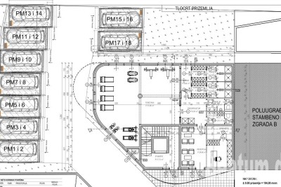 Stan na trećem katu,u izgradnji,pogled na more - u izgradnji