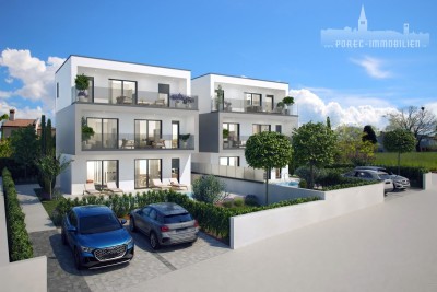 Geräumiges Doppelhaus mit Swimmingpool und wunderschönem Meerblick - in Gebäude