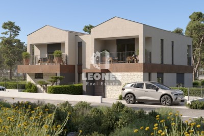 Beautiful house with a swimming pool in a modern Istrian style near Brtonigla - under construction