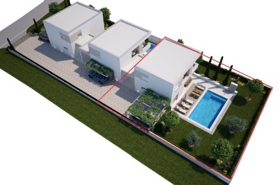 Hus Poreč - under uppbyggnad