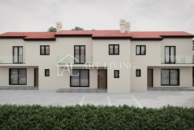 Buje, Kaštel – NUOVA COSTRUZIONE, attraente casa a schiera con piscina