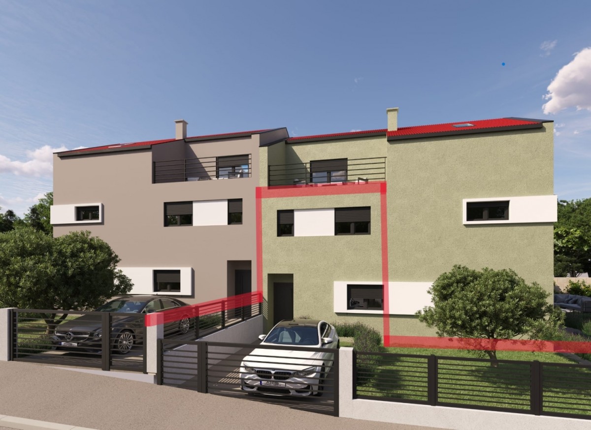Poreč - zweistöckige Wohnung mit Garten!