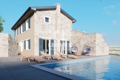 Predivna kuća s bazenom u mirnom okruženju u okolici Buja, Momjan