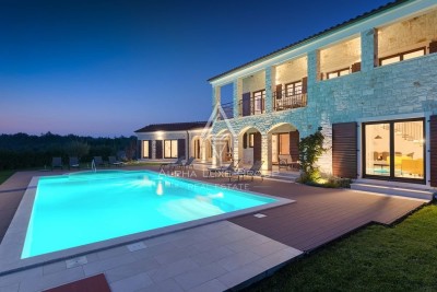 Wunderschöne Steinvilla mit Pool und Landschaftsblick, Istrien, Poreč