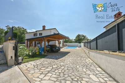 ISTRIA, POREČ (DINTORNI) – Casa con piscina e sauna vicino a Vižinada, ideale per vivere e per le vacanze