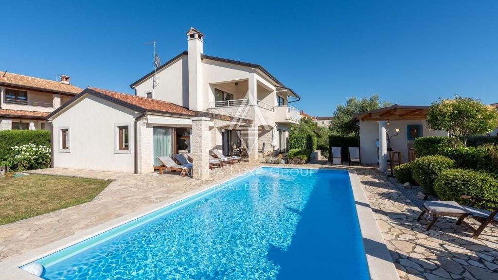 Višnjan, Istrien – Luxusvilla mit Panoramablick