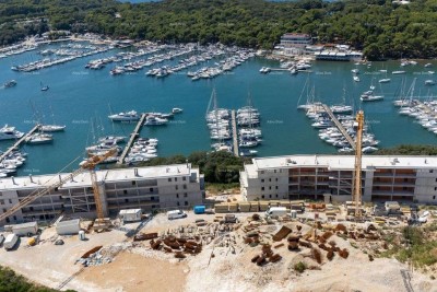 Verkauf moderner Wohnungen in einem exklusiven Gebäude mit Blick auf die Marina, Pula!