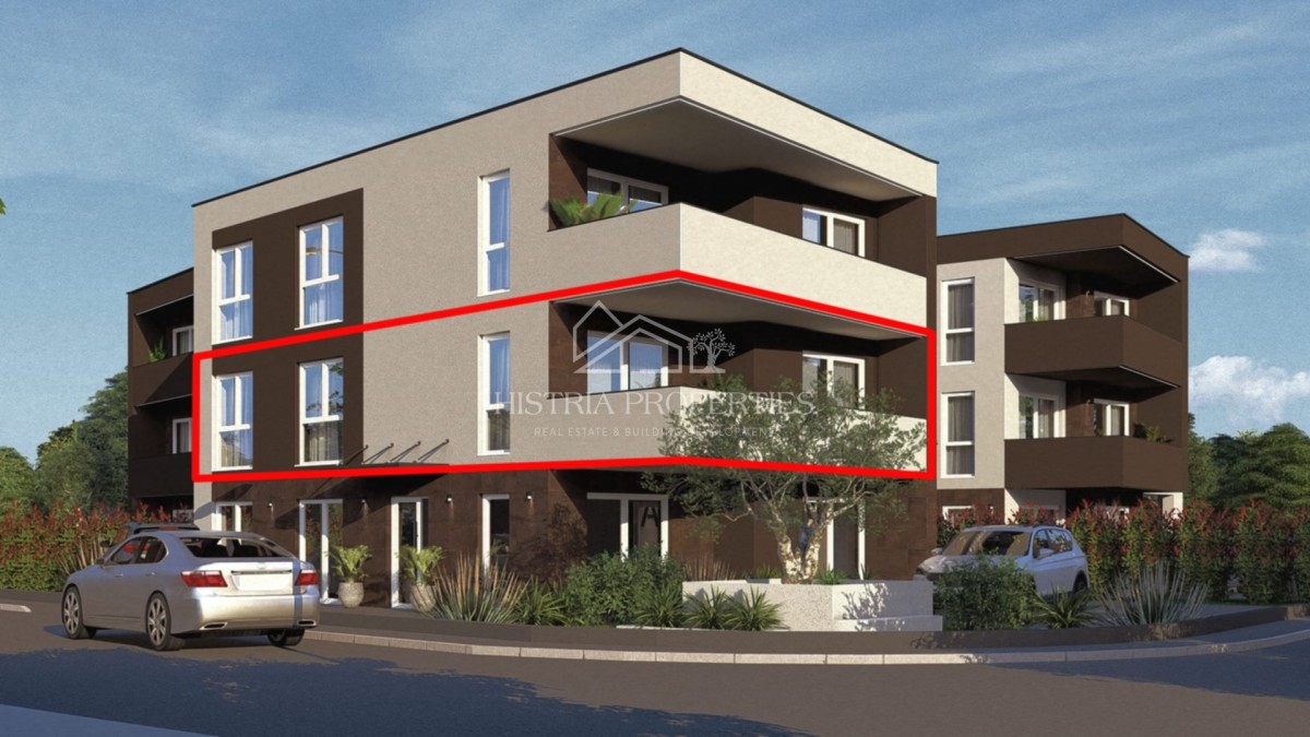 Wohnung mit großer Terrasse in einem hochwertigen Neubau in ruhiger Lage