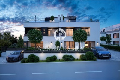 Moderna hiša z bazenom – le 1 km od morja in centra Poreča - v fazi gradnje