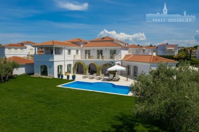 Exclusive villa of modern design with a beautiful view of the sea, near Porec