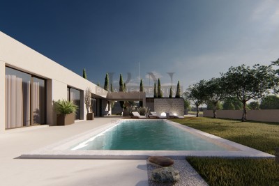 ISTRA - KAŠTELIR / LABINCI - IDILIČNA VILLA SA POGLEDOM NA MORE - NOVO!