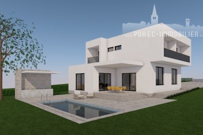 Villa in modernem Design mit wunderschönem Blick auf die Natur - in Gebäude