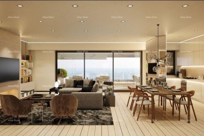 Rovinj – Moderner Wohnraum in Neubau, Nähe zum Meer