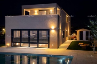 Galižana – Duplexhaus mit Pool und Meerblick