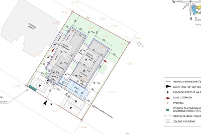 Novigrad - kuća u izgradnji 800m od mora!