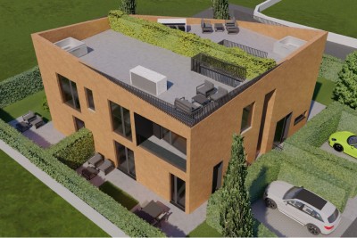 POREČ, PRODAJE SE DVOSOBAN STAN U PRIZEMLJU, NOVOGRADNJA