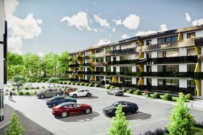 POREČ, STAN, NOVOGRADNJA SAMO 1.3 KM OD PLAŽE I CENTRA GRADA