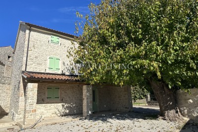 Brtonigla – authentic Istrian stone house with a large garden