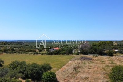 Vodnjan - surroundings, attractive building plot with sea view