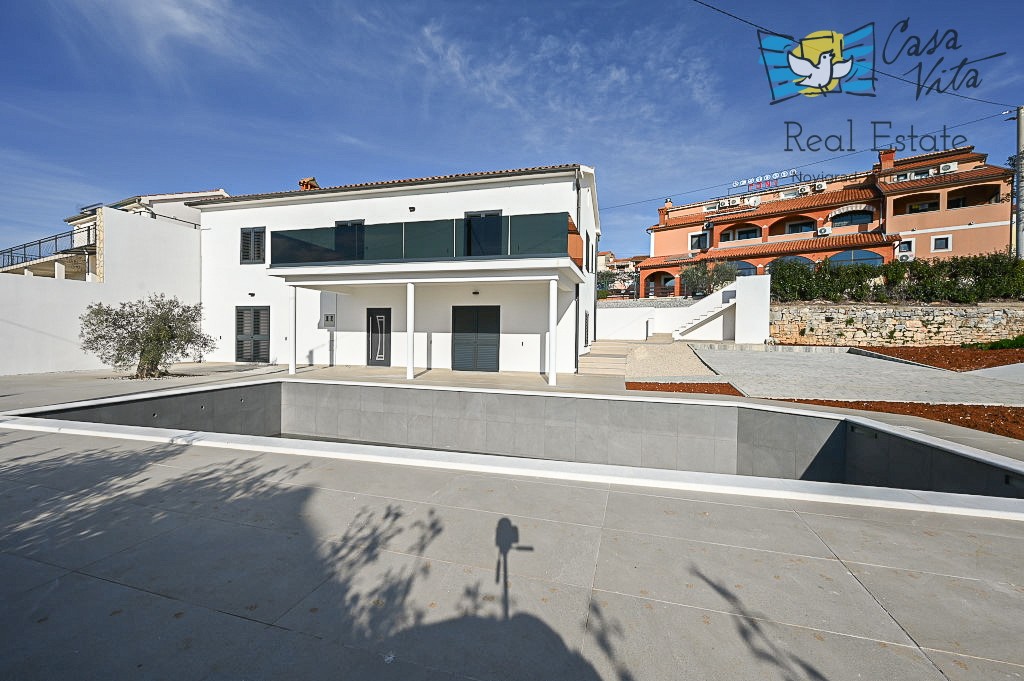 ISTRA, POREČ - Haus mit Pool und wunderschönem Meerblick!