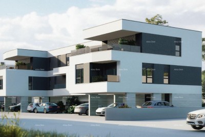 ŠTINJAN – NIEUWE WONINGCOMPLEX – APPARTEMENT OP DE 2E VERDIEPING