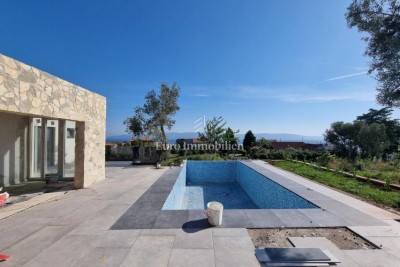 Modernes Haus mit Meerblick und Infinity-Pool - Neubau Labin