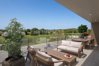 Newly built duplex apartment