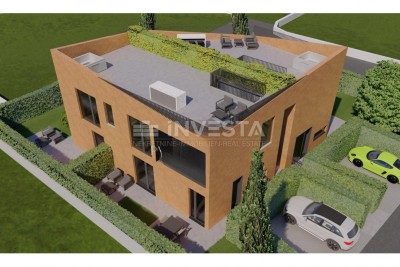 Appartamento in edificio nuovo con giardino