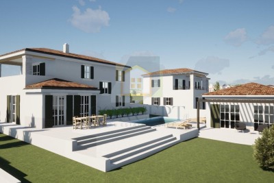 Land with Project and Building Permit, 13 km from Poreč