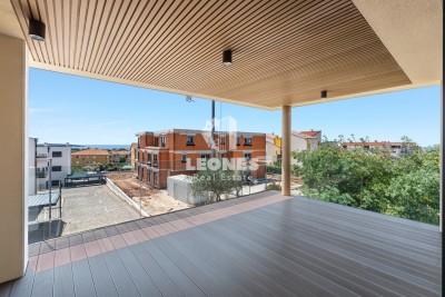 Appartamento di qualità con vista mare e ascensore in un nuovo edificio a Cittanova