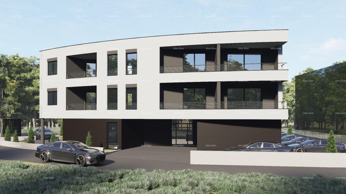Neu im Angebot! Modernes Apartment in einem Neubau mit zwei Parkplätzen, Štinjan!