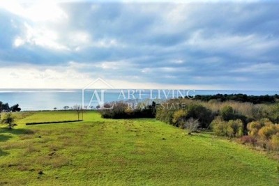 Umag-surroundings, building plot T1, T2 and T3 in a TOP location with sea view