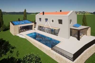 Istria, Rovinj - Land with building permit for contemporary villa