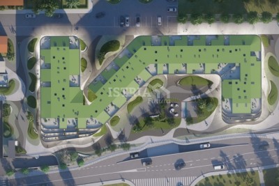 Apartment in a luxurious residential and commercial building in the center of Poreč