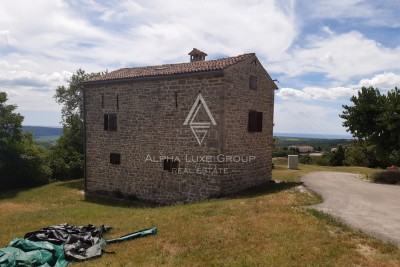 Istria, Buje: Renovated Stone House with Sea View