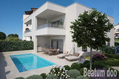 MODERN NEW BUILDING, NOVIGRAD – Apartment A3 on the 1st floor with panoramic sea view - under construction