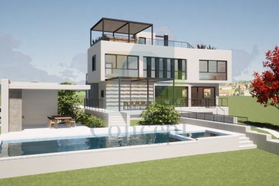 Huis Poreč - in aanbouw