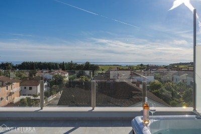 Splendido attico in ottima posizione, Novigrad, Istria