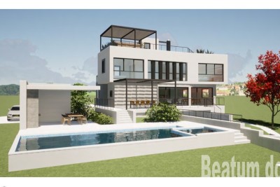 Dům Kaštelir-Labinci - ve výstavbě