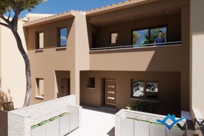 Appartamento moderno con giardino in costruzione – Buie