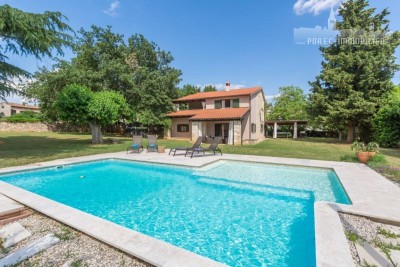 Steinvilla im rustikalen Stil mit Pool, umgeben von unberührter Natur, 8 km von Porec entfernt